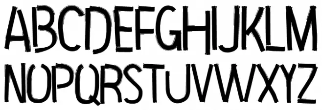 Hip Priest Schriftart Groß