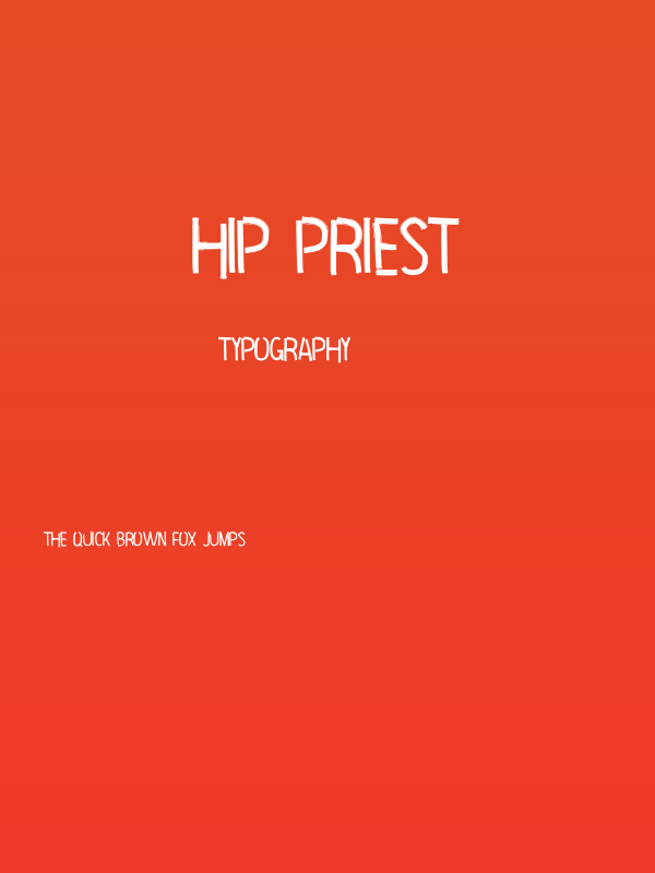 Hip Priest Poster