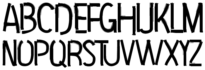 Hip Priest Font LOWERCASE