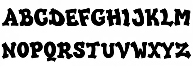 HipHopDemi Schriftart Groß