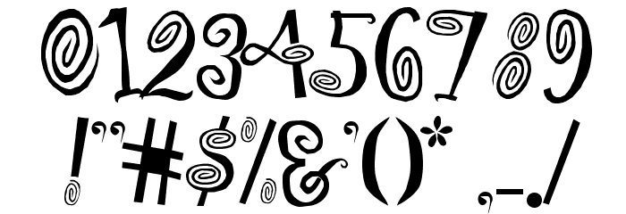 HipnOtik Font OTHER CHARS