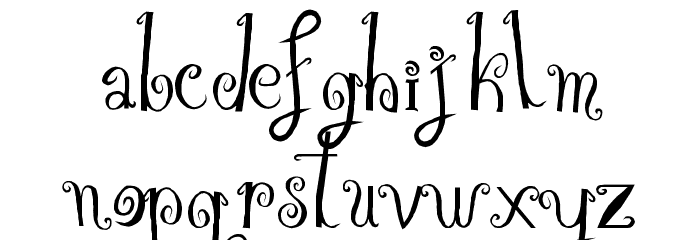 HipnOtik Font LOWERCASE