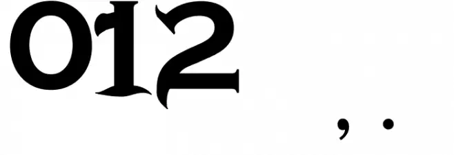 Hipotesis Free Personal Use  Font OTHER CHARS