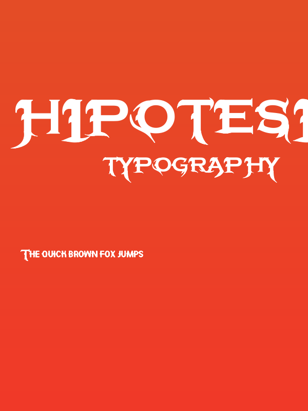 Hipotesis Free Personal Use  Poster