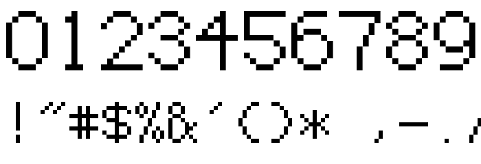 Hippauf Font OTHER CHARS