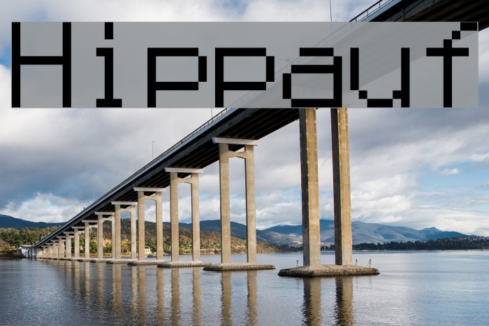 Hippauf Font examples