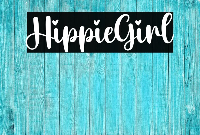 Hippie Girl Example 3