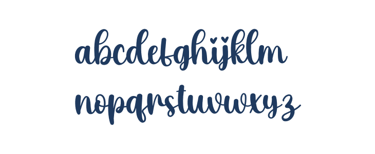 Hippie Girl Lowercase