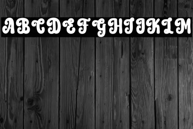 Hippie Moment 字体 examples