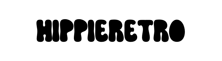 Hippie Retro  font caratteri gratis