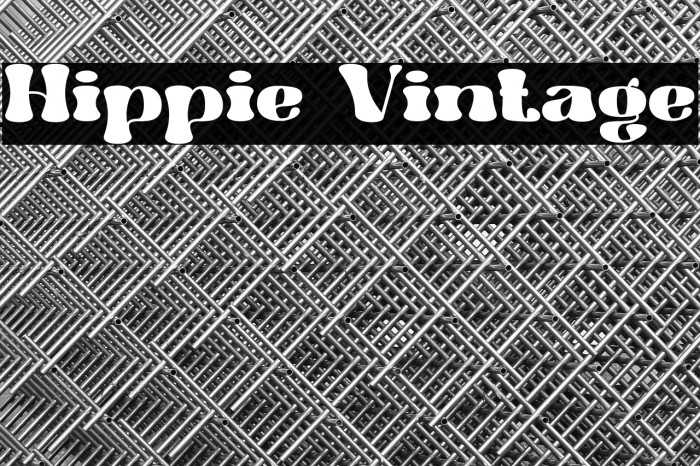 Hippie Vintage Example 1