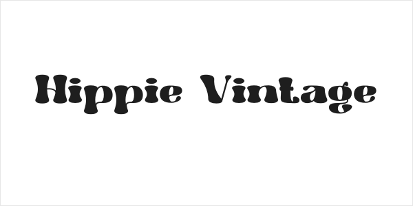 Hippie Vintage Logo