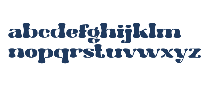 Hippie Vintage Lowercase