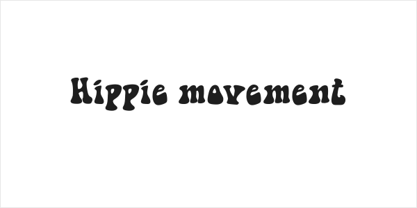 Hippie movement Logo
