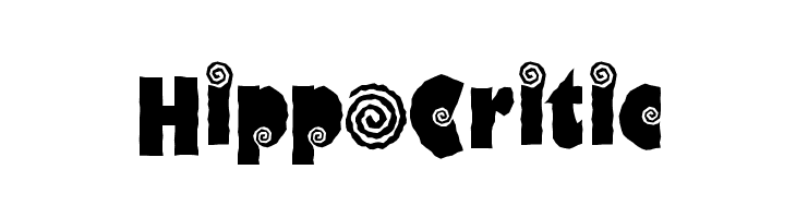 HippoCritic Font