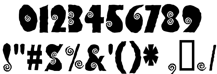 HippoCritic Font OTHER CHARS