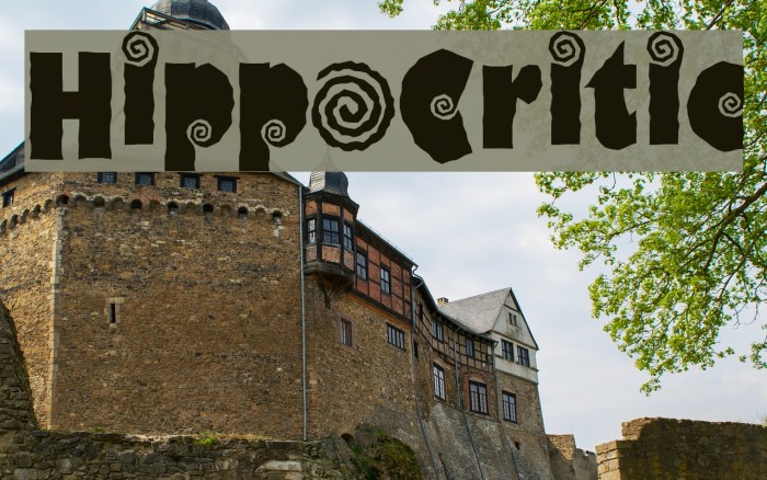 HippoCritic Font examples