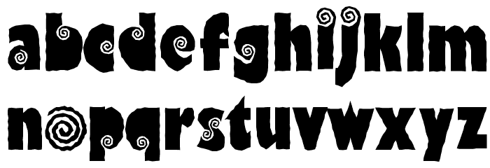 HippoCritic Font LOWERCASE