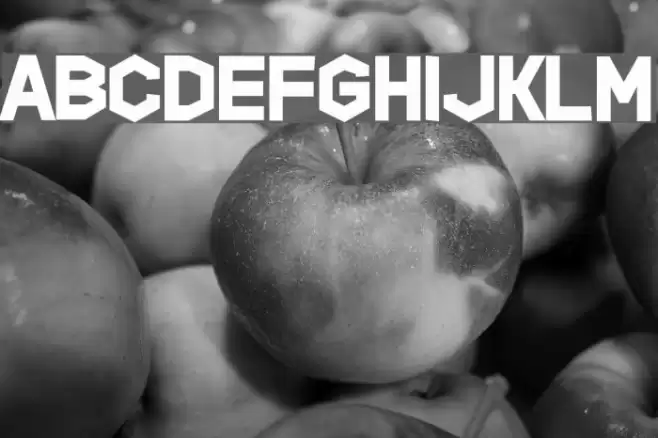 Hippopotamus Apocalypse Font examples