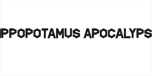 Hippopotamus Apocalypse Logo