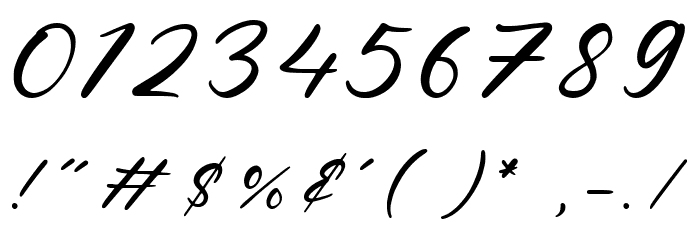 Hippotail Font OTHER CHARS