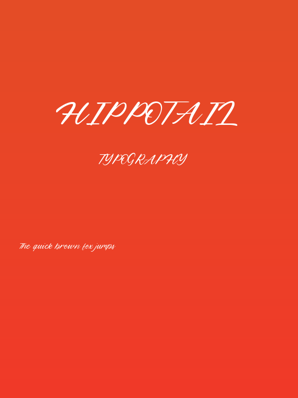 Hippotail Poster