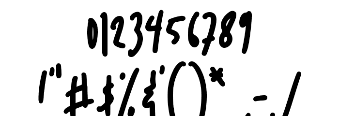 Hippotamia Font OTHER CHARS