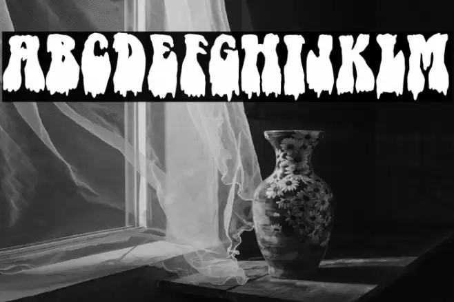 Hippy Nightmare フォント examples