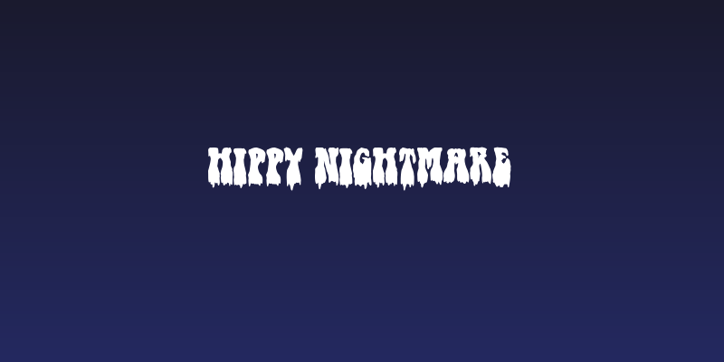 Hippy Nightmare Social Header