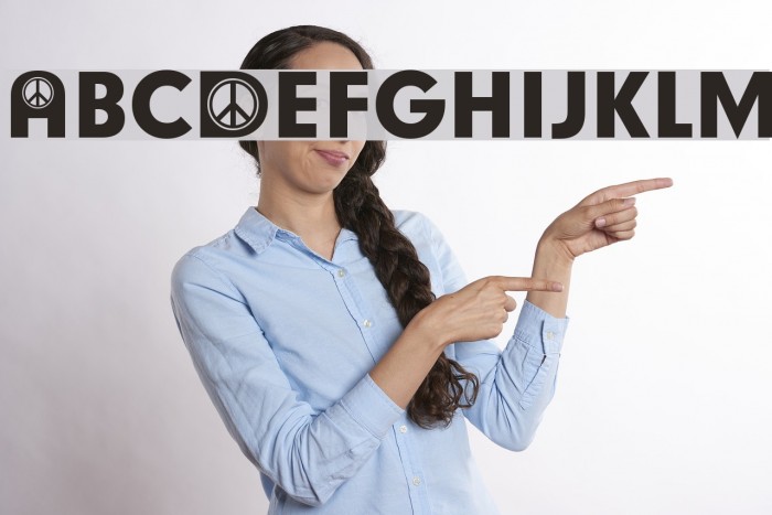 Hippy Participants Font examples