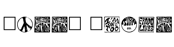 Hippy Stamp फ़ॉन्ट