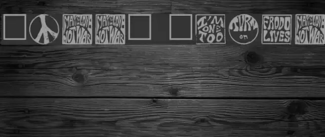 Hippy Stamp Caratteri examples