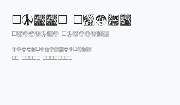 Hippy Stamp Business Card