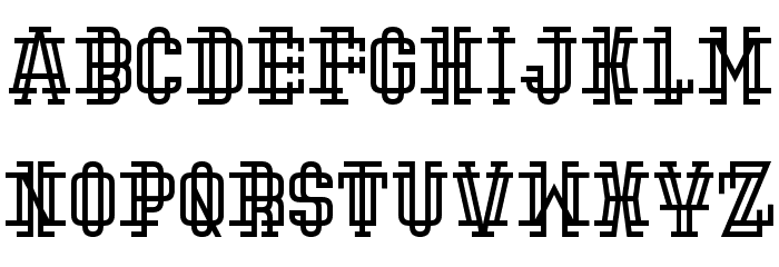 Hipster Hand Grenade Font LOWERCASE
