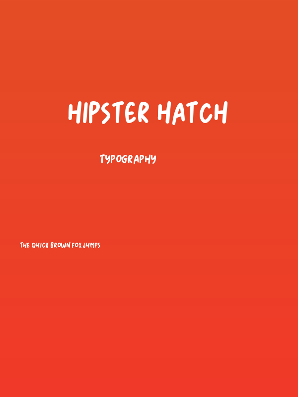 Hipster Hatch Poster