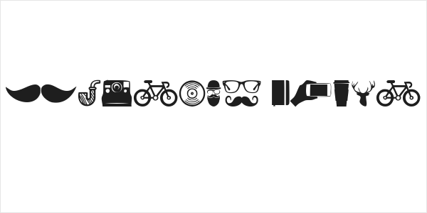 Hipster Icons Logo