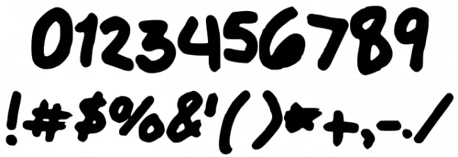 Hipster Font OTHER CHARS