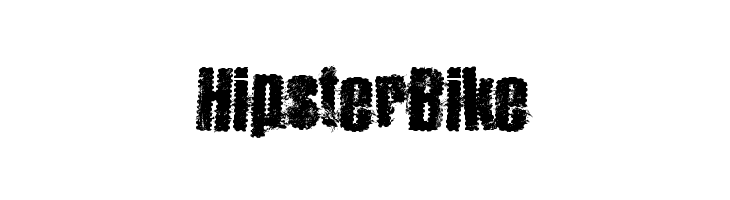 HipsterBike  フリーフォントのダウンロード