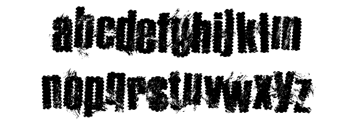 HipsterBike Font LOWERCASE