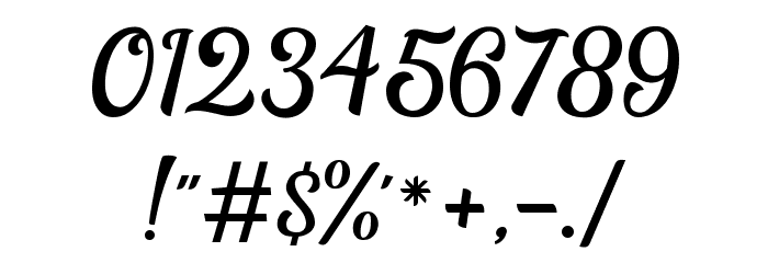 HipsteriousDEMO Font OTHER CHARS