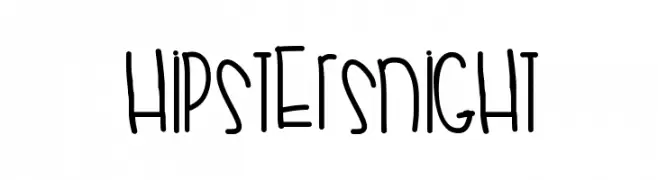 HipstersNight  baixar fontes gratis