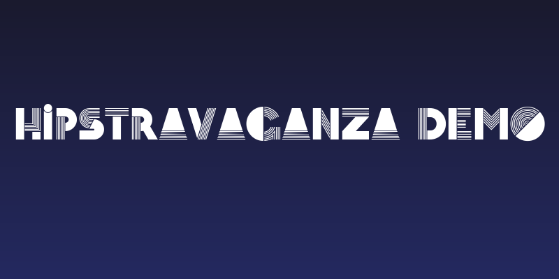 Hipstravaganza Demo Social Header