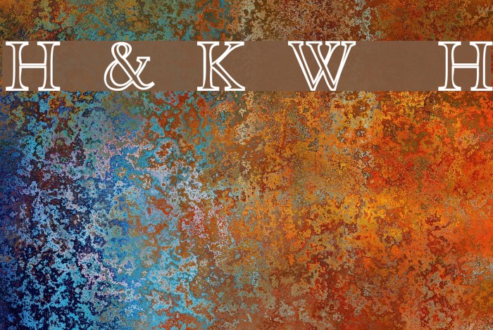 Hira & Katakana W Hollow Font examples
