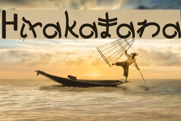 Hirakatana Example 2