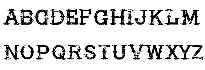 HireaCowboy-Regular Font LOWERCASE