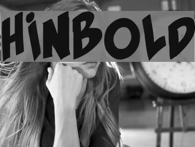 HirnBold Font examples