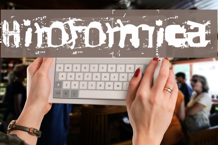 Hiroformica Font examples
