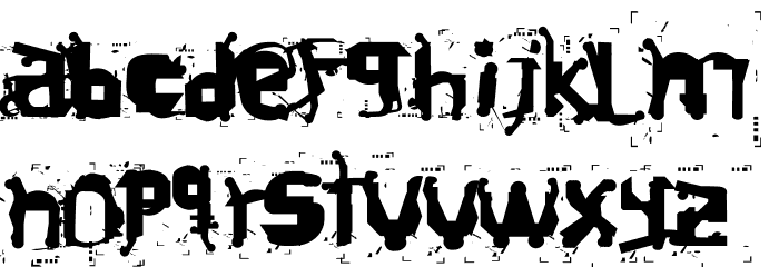 Hiroformica Font LOWERCASE