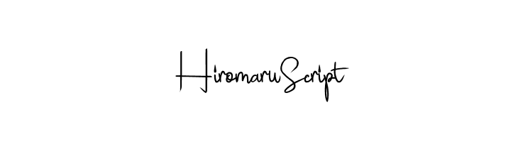Hiromaru Script   नि: शुल्क फ़ॉन्ट्स डाउनलोड