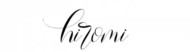 Hiromi  Frei Schriftart Herunterladen